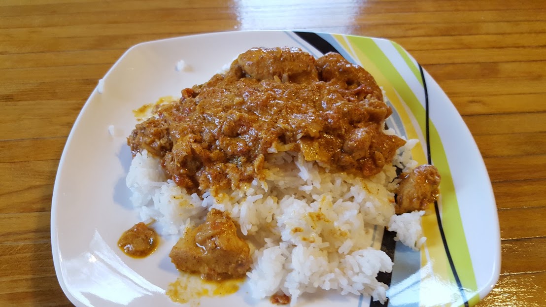 Butter Chicken with Coconut Rice