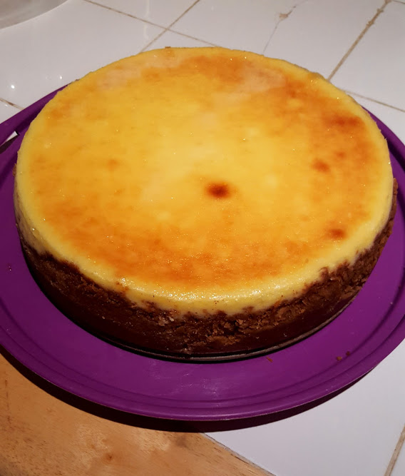 Creamy NY cheesecake