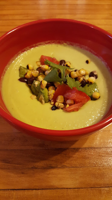 Creamy Mexican Avocado Soup
