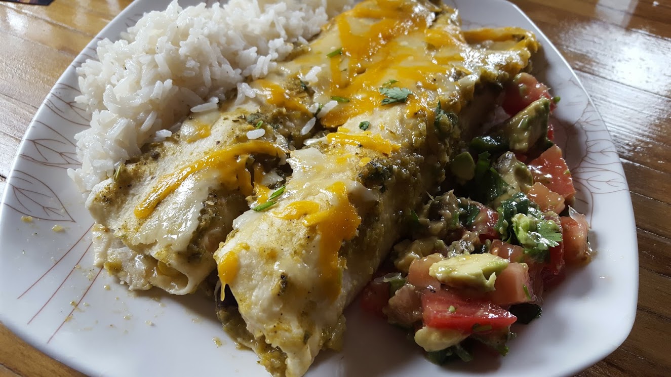 Enchiladas Verdes