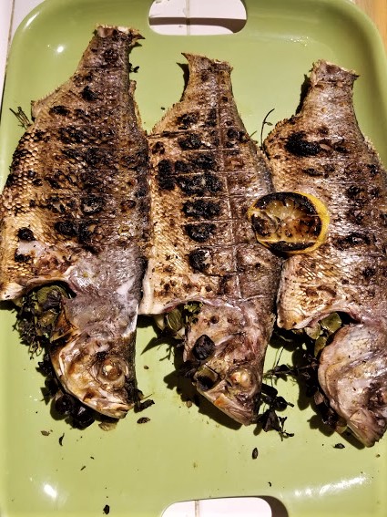 MEDITERRANEAN GRILLED WHOLE FISH