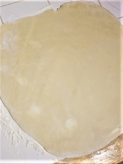 apple cranberry galette