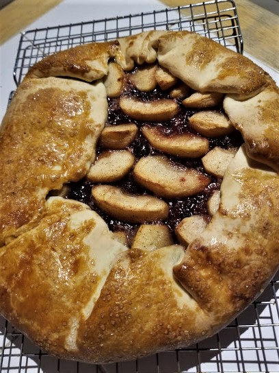 apple cranberry galette9