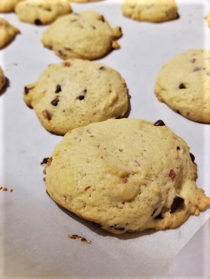 MAPLE BOURBON CHOCOLATE CHIP BACON COOKIES