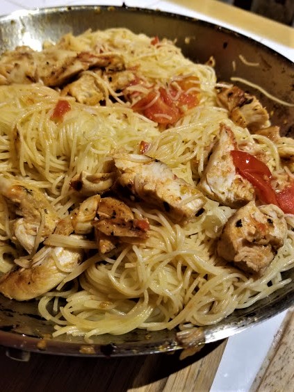 Angel Hair Aglio e Olio3