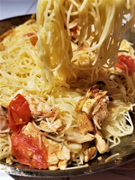 Angel Hair Aglio e Olio6