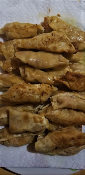 THANKSGIVING LEFTOVER DUMPLINGS